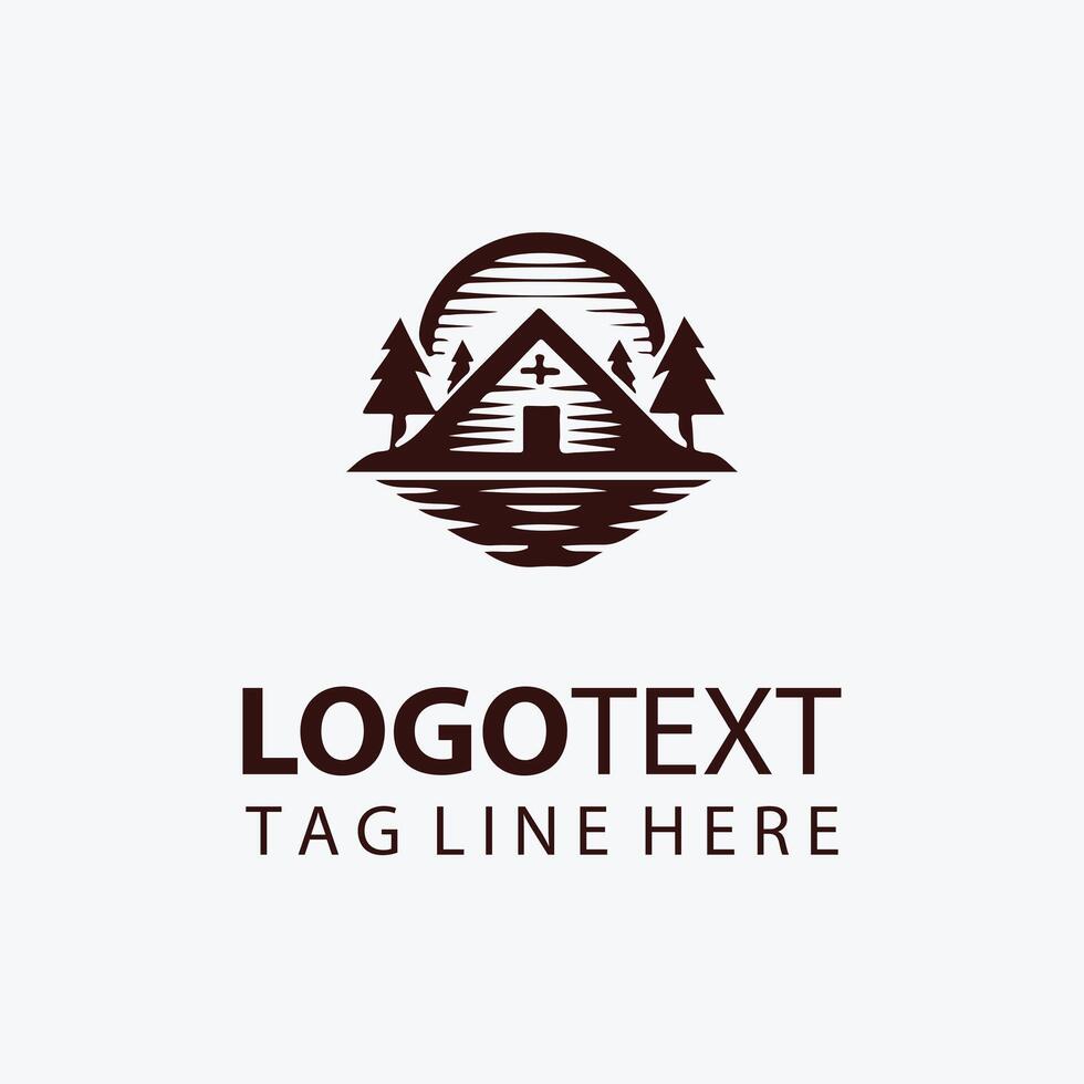 Misty Hut logo vector