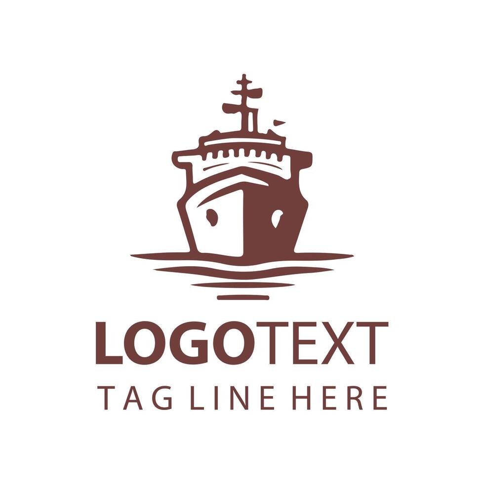 Oceanic Empress ship logo vector