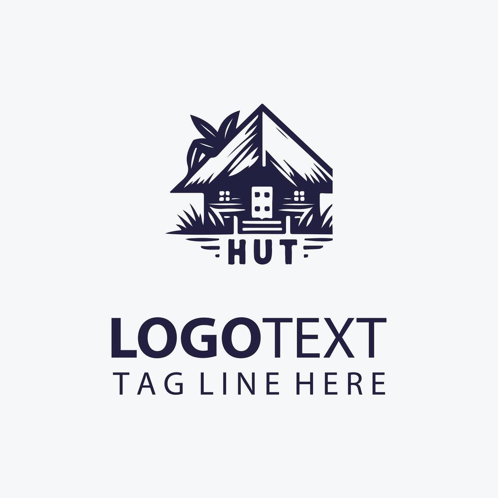 The Cozy Hut logo vector