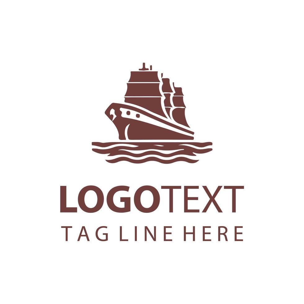 Cloud Seeker ship logo vector
