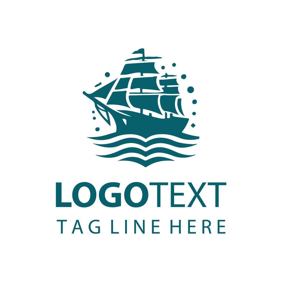 Horizons Keeper ship logo vector