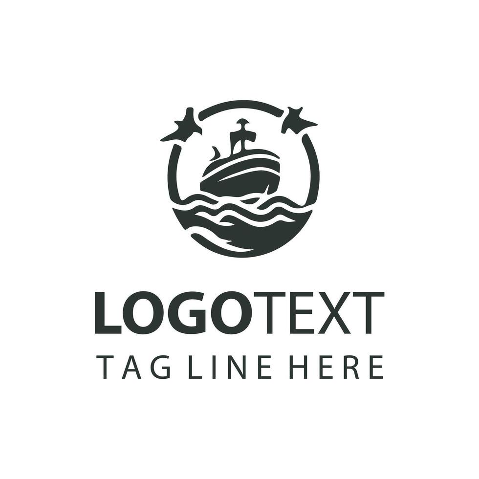 Storm breakers Call ship logo vector