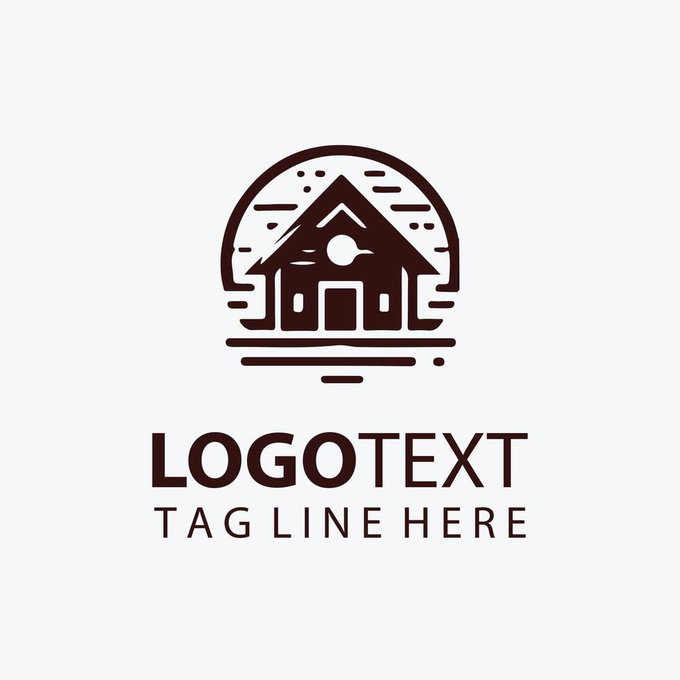 The Rustic Nook logo vector
