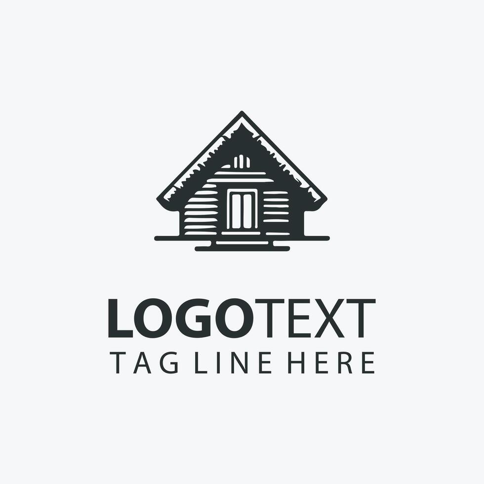 Timber Hut logo vector