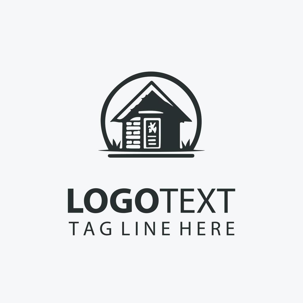 The Hideout Hut logo vector