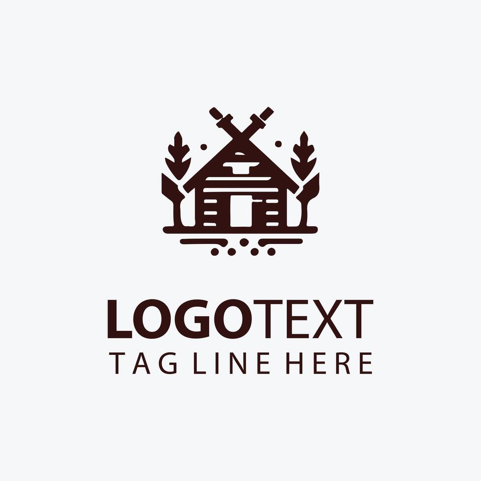 The Hut Journey logo vector
