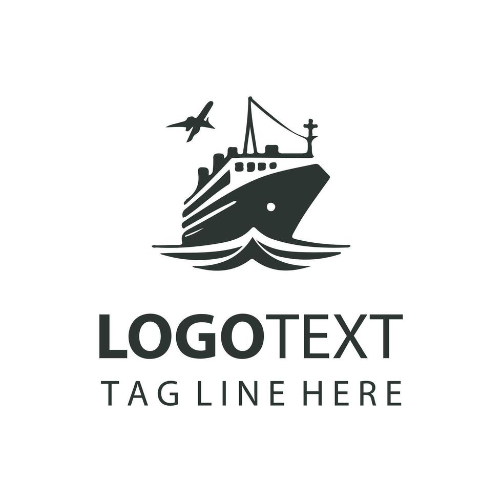 Wavecrest Queen Ship Logo vector