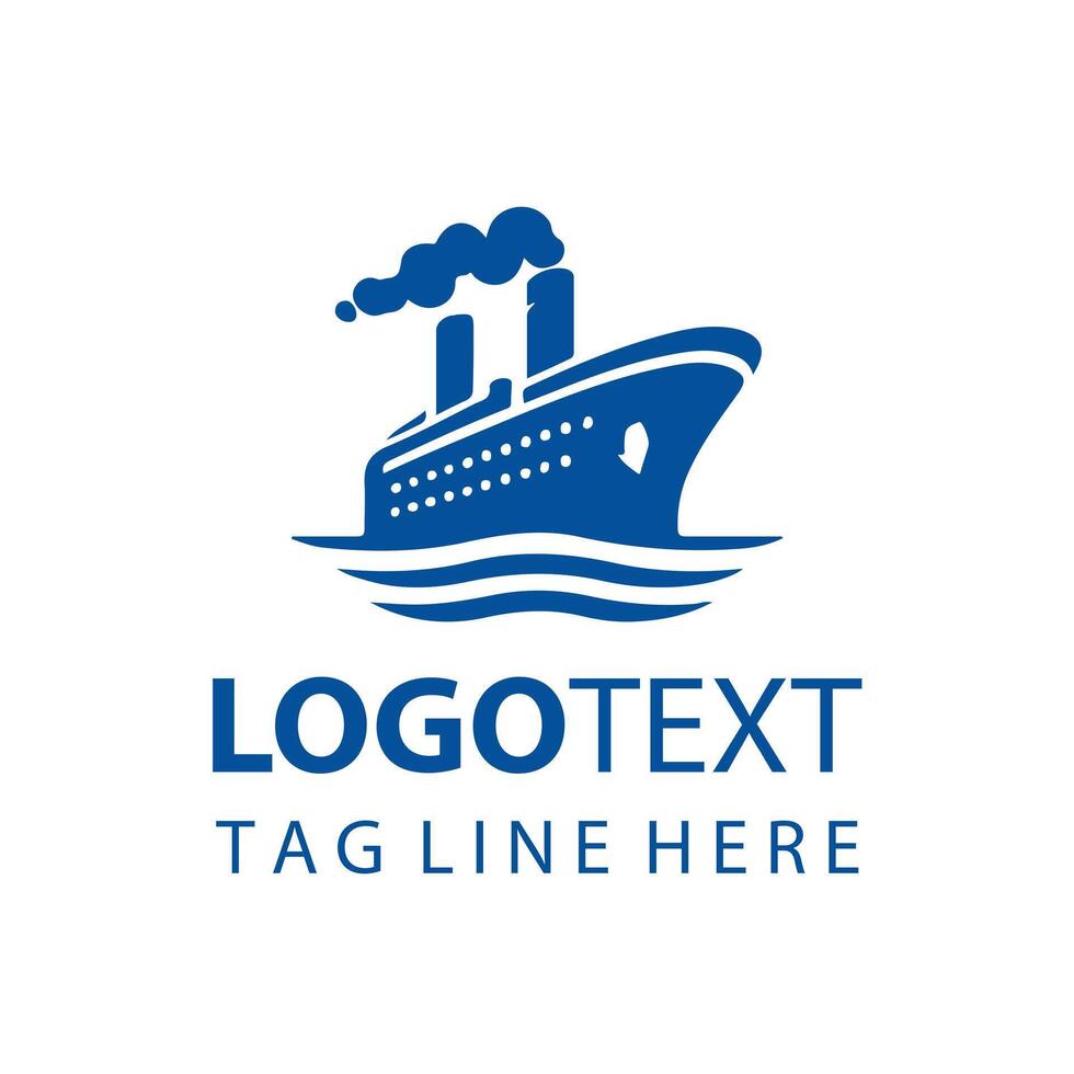 Iron Horizon ship logo vector