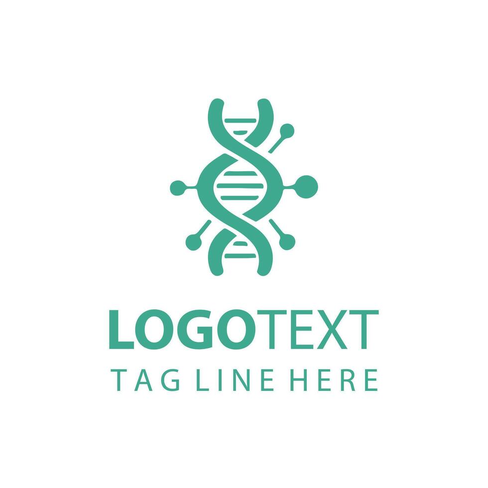 Helix Path DNA Logo vector