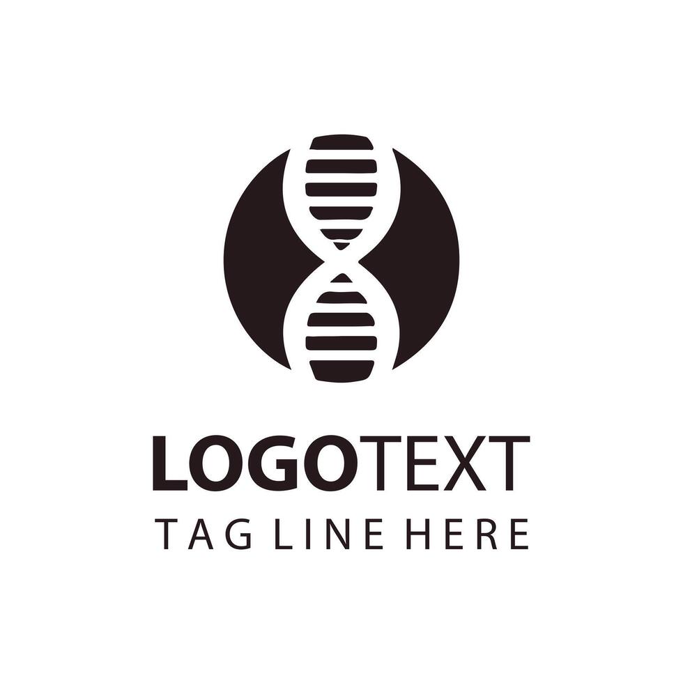 Strand Point DNA Logo vector