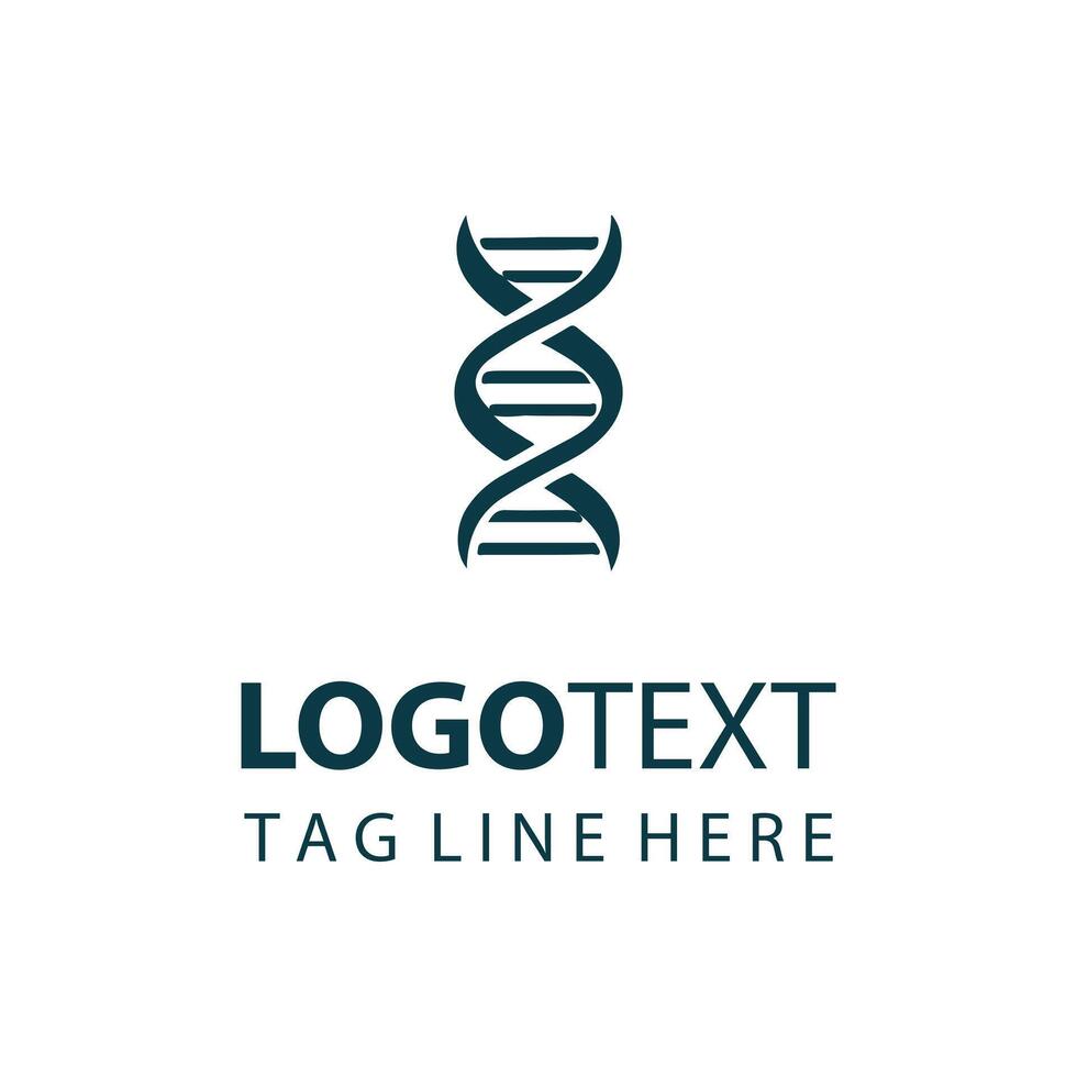 Genome Rise DNA Logo vector