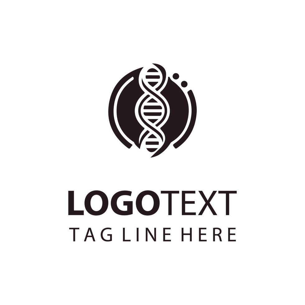 Helix One DNA Logo vector