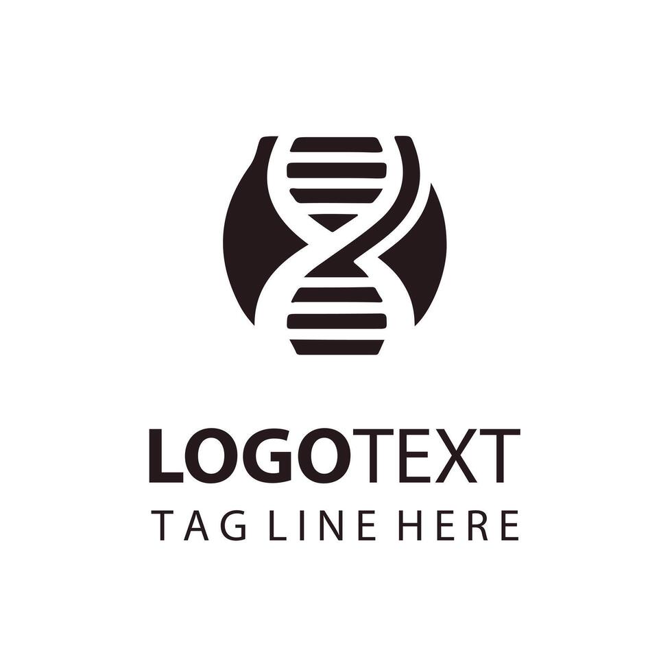Gene Vibe DNA Logo vector