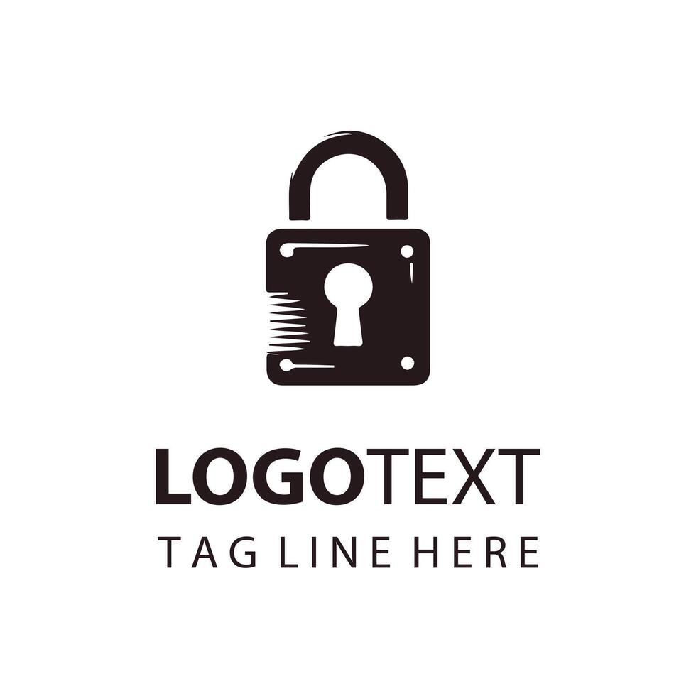 Secure Target Lock Logo vector
