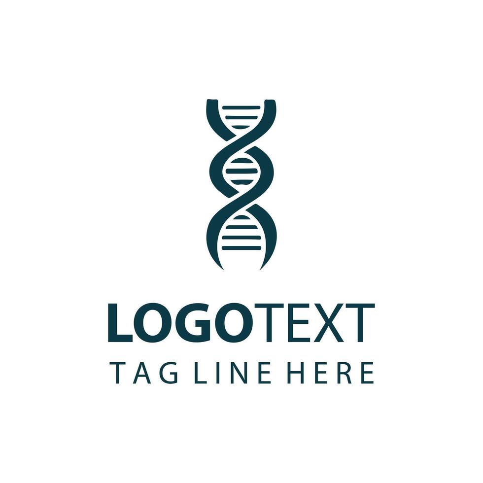 Decoding the Blueprint of Nature DNA Logo vector
