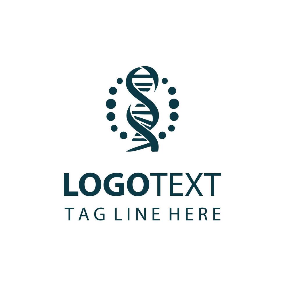 HelixHub DNA Logo Design vector