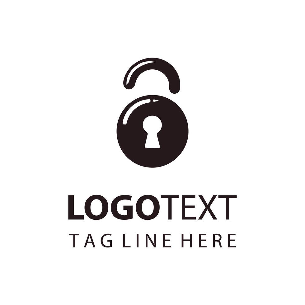 Secure Code Lock Logo vector