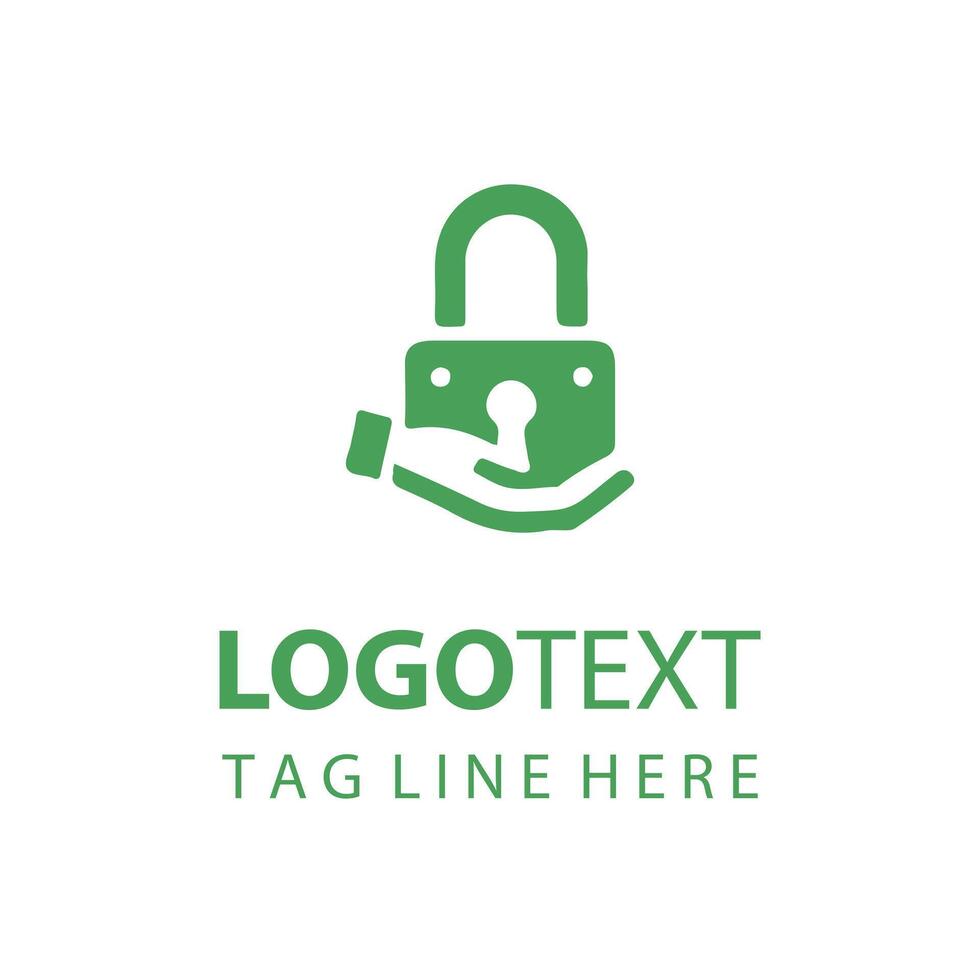 Signal Waves Lock Logo vector