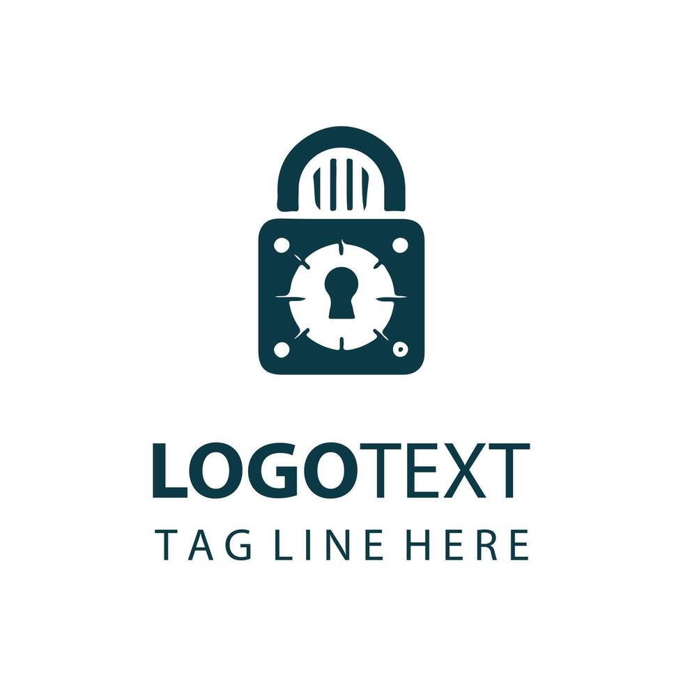 A Modern Security Logo vector