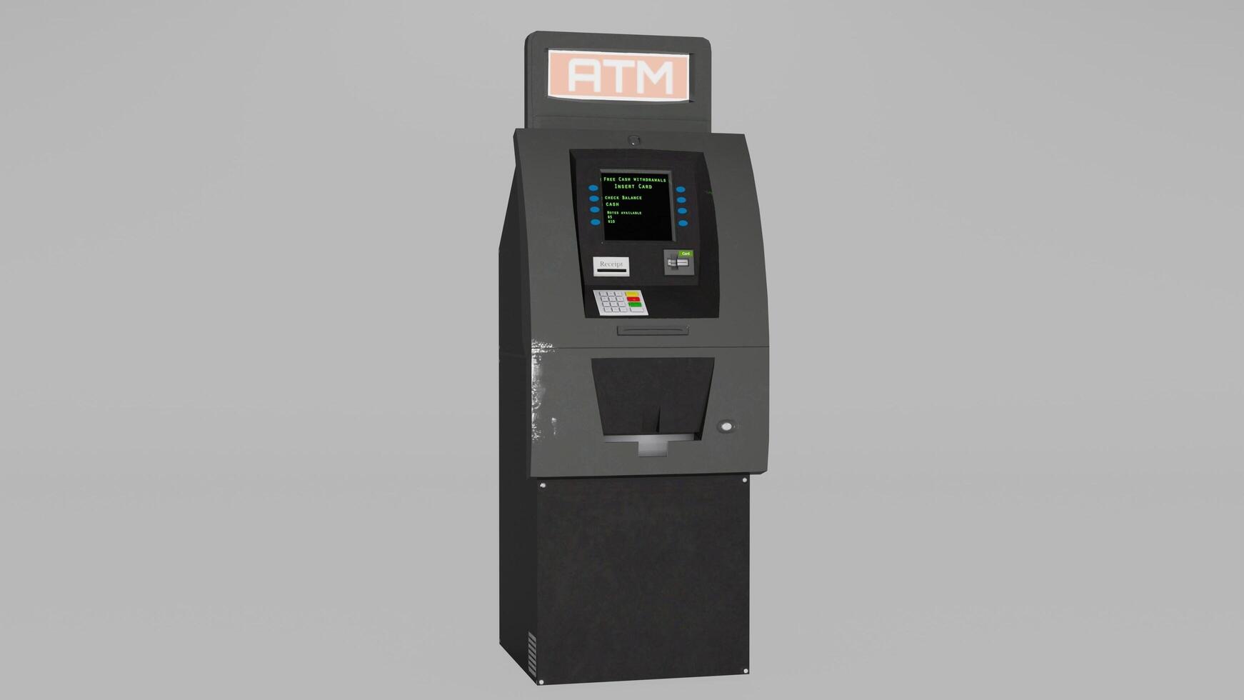atm machine and crancy exchange machine photo