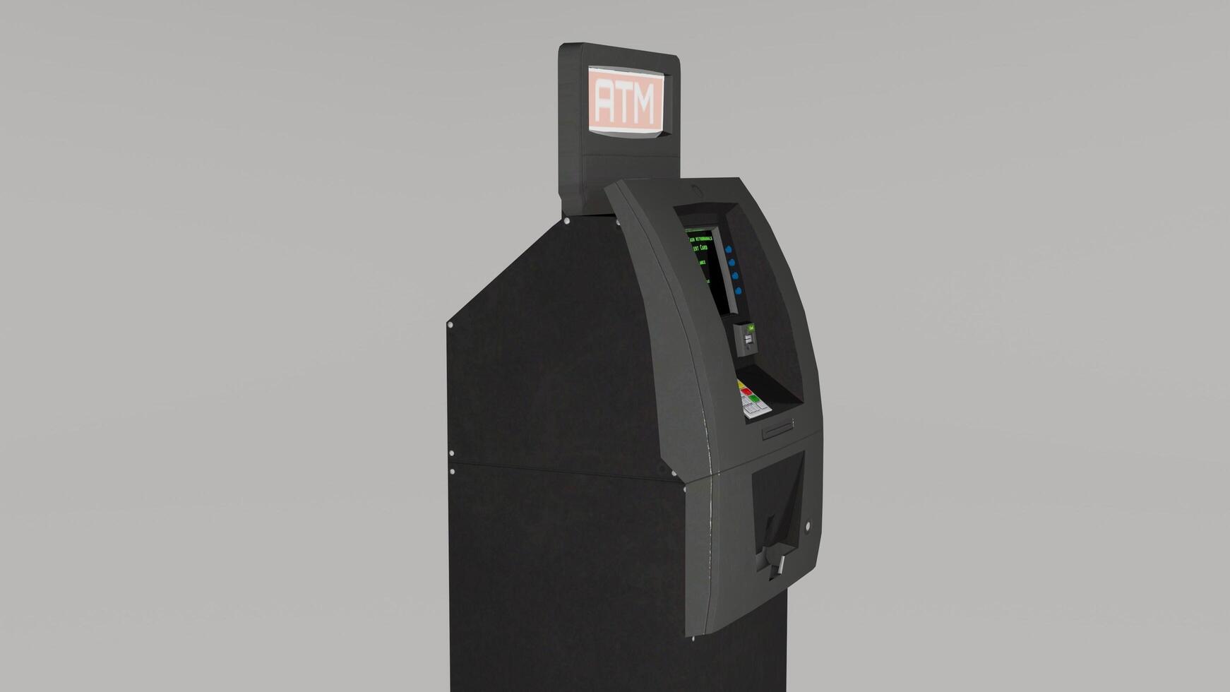 atm machine and crancy exchange machine photo