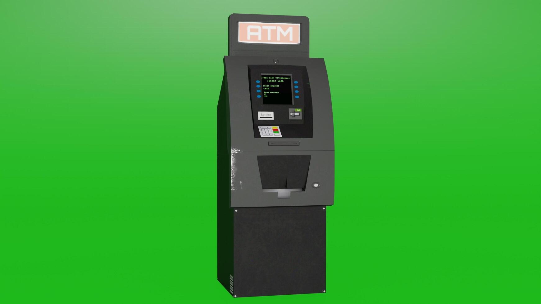 atm machine and crancy exchange machine photo