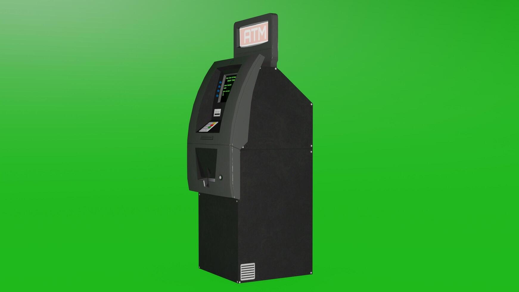 atm machine and crancy exchange machine photo