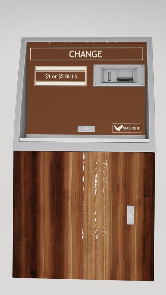atm machine and crancy exchange machine photo