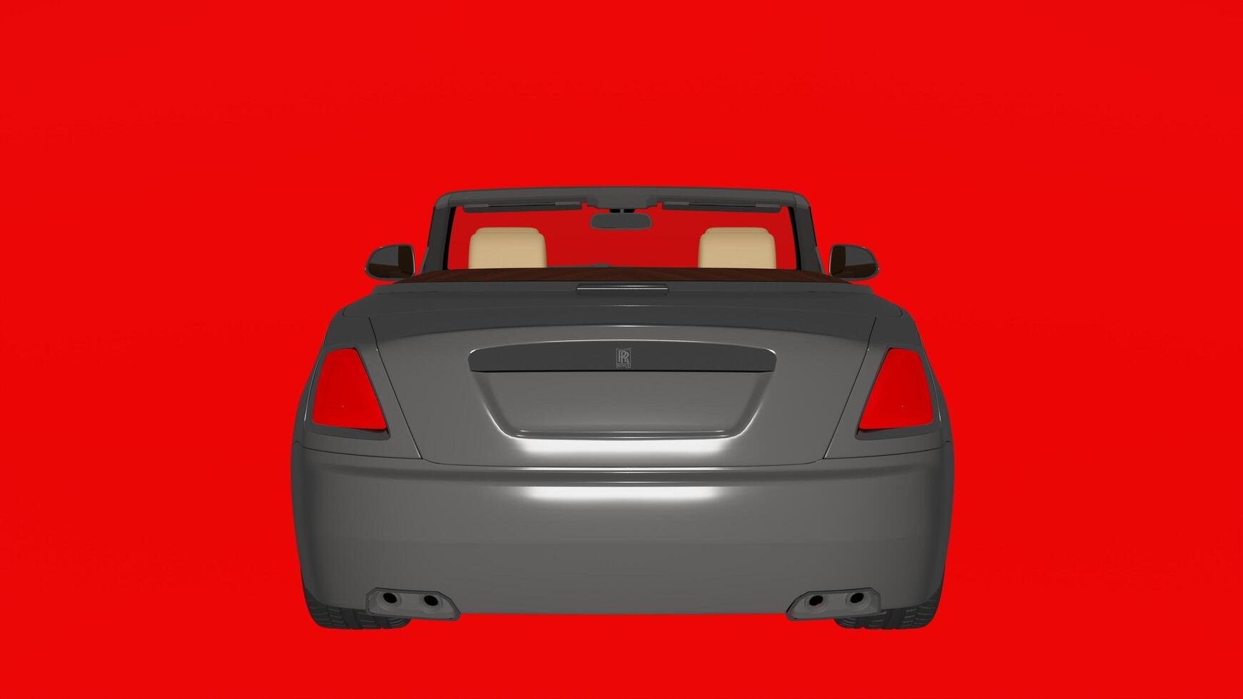 A car on a red background with a red background photo