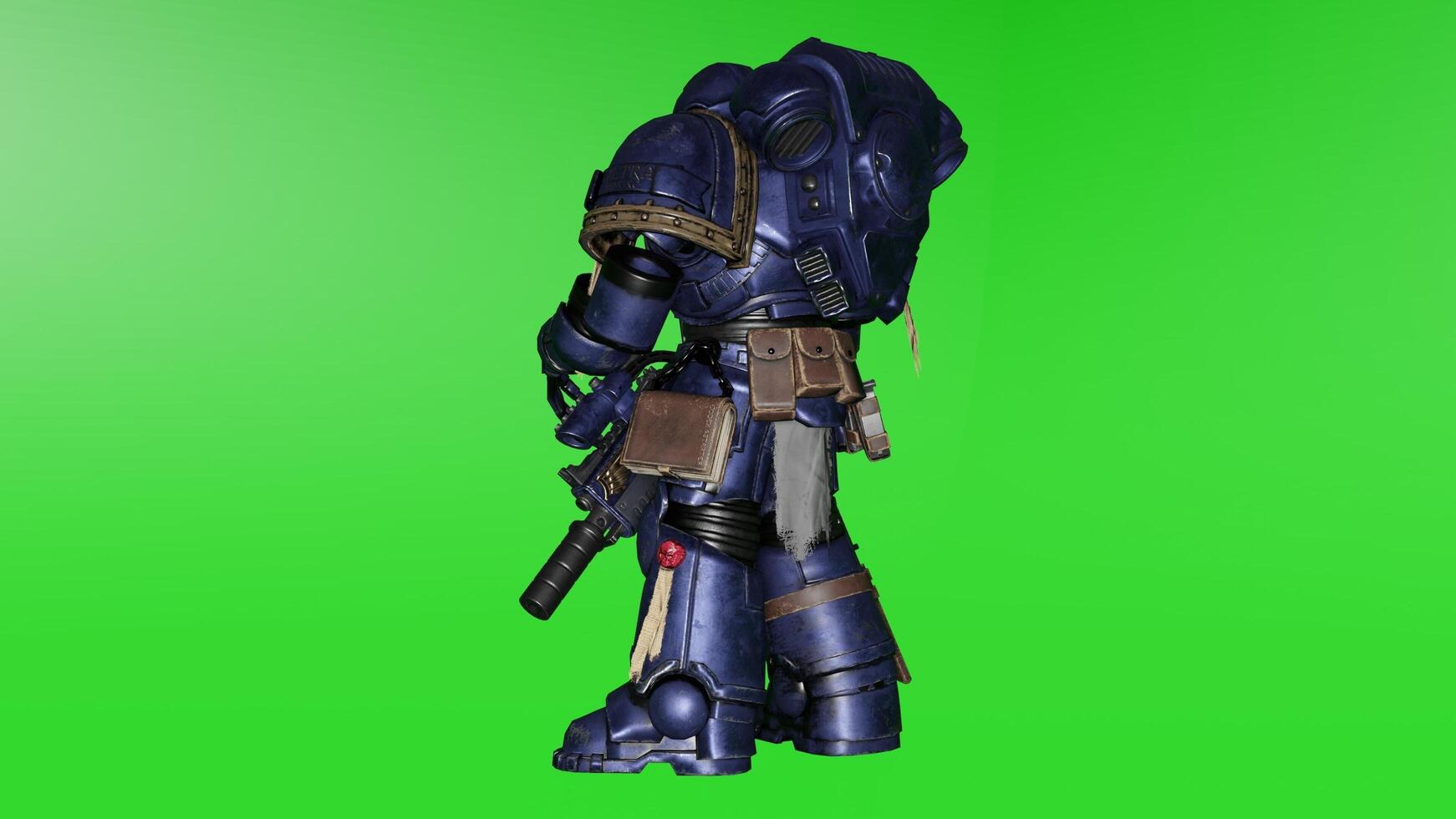 A man in a suit standing on a green screen photo