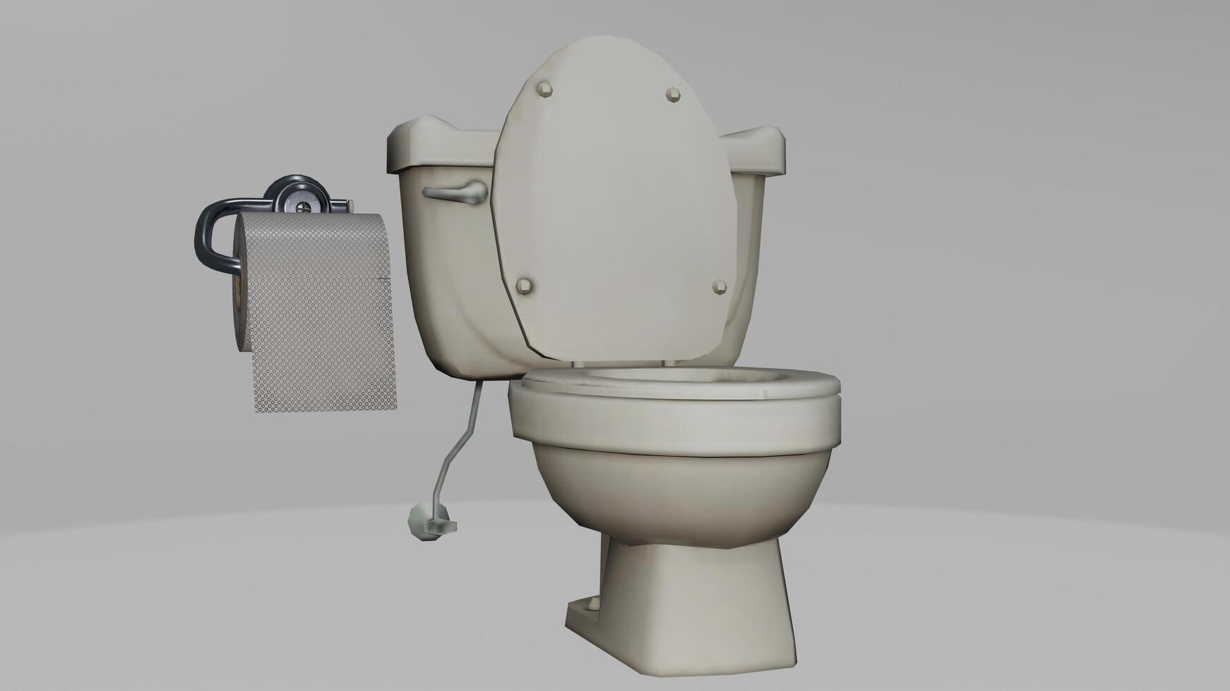 A toilet with a paper towel dispenser attached to it photo