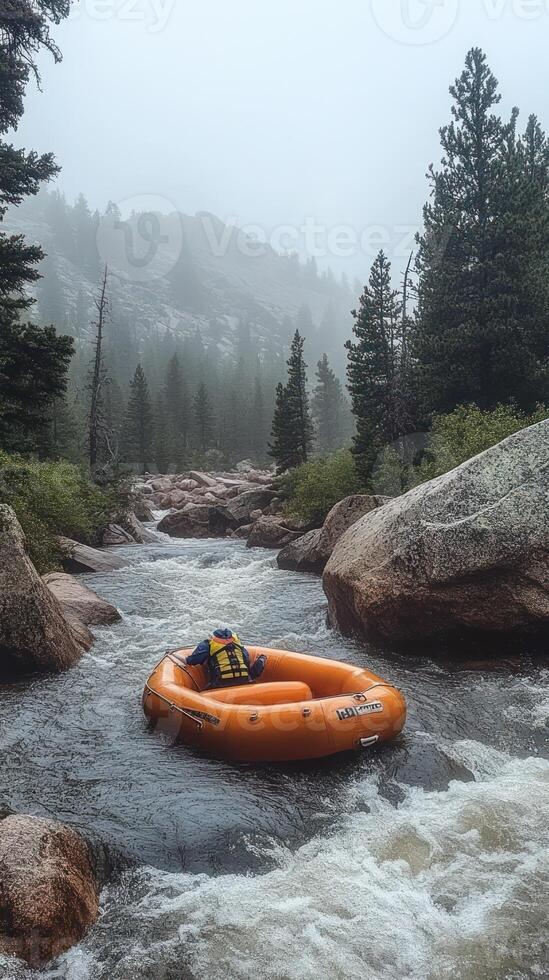 A Rafting Trip Through Misty Mountain Rapids photo