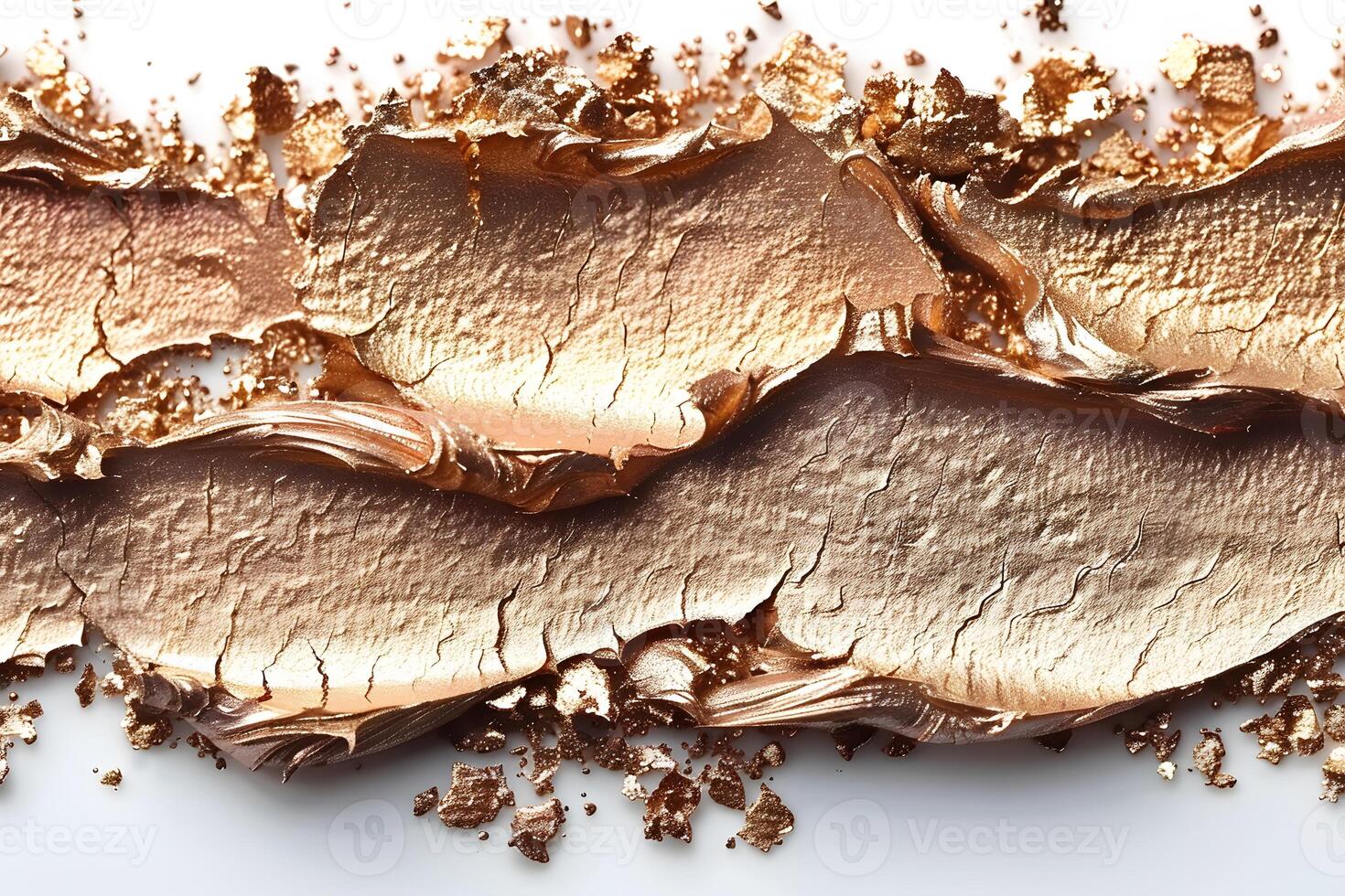 Luxurious Gold and Bronze Metallic Texture for Creative Design and Decoration photo