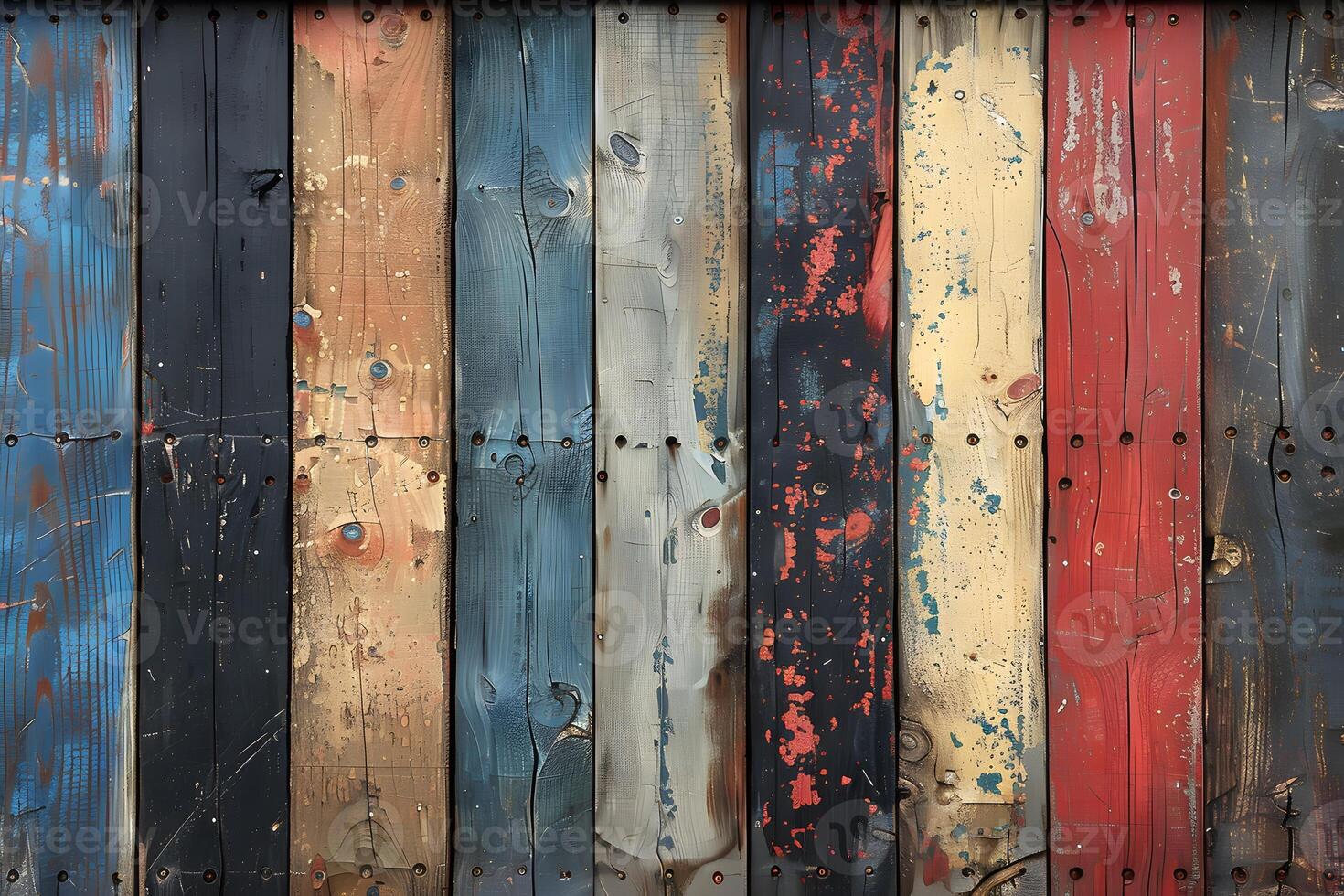 Vintage Rustic Wooden Plank Background for Design and Decoration photo