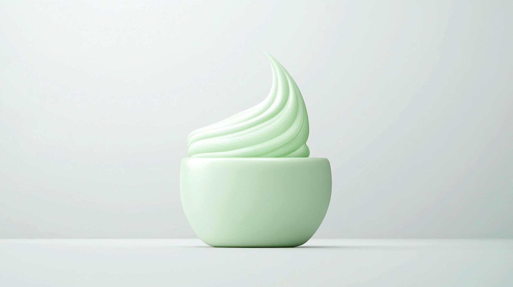 Generated Image Cosmetics product for mock up, moisture cream bottle photo