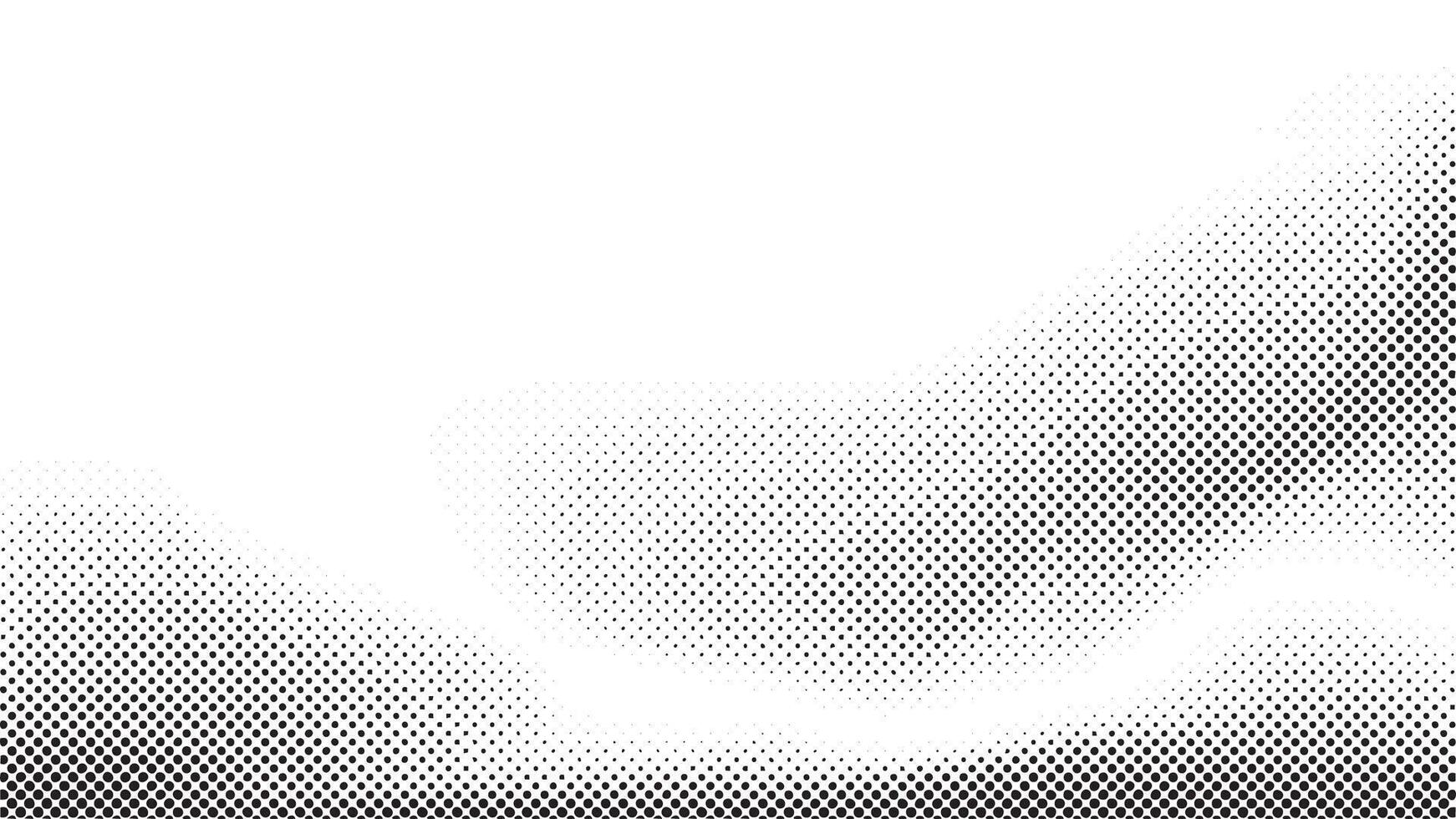 Abstract white and black color background with halftone effect, dot pattern. illustration. vector