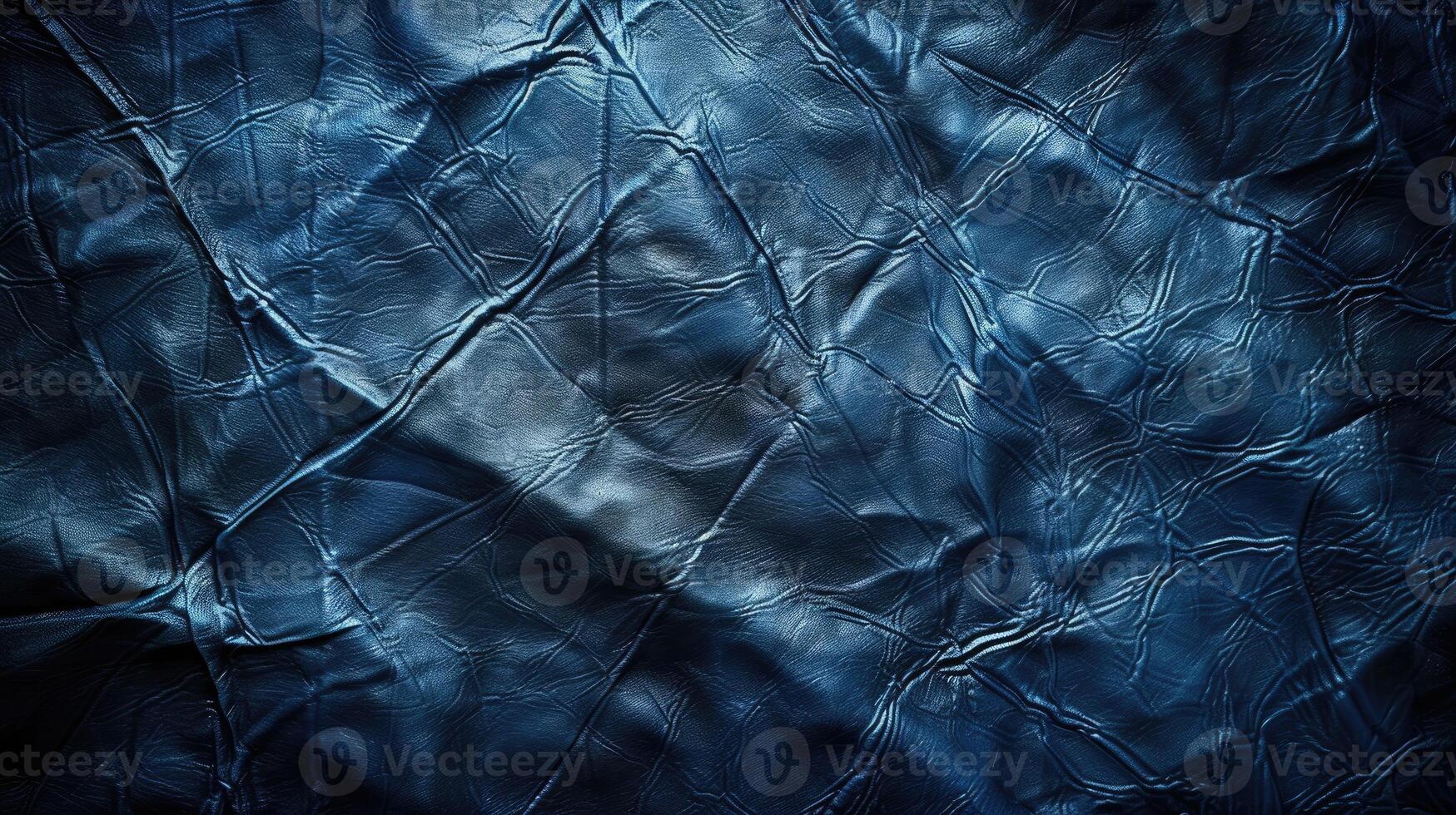 leather background or texture in color of dark blue design photo
