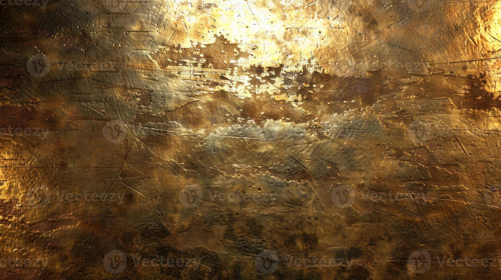A gold background with a shiny surface photo