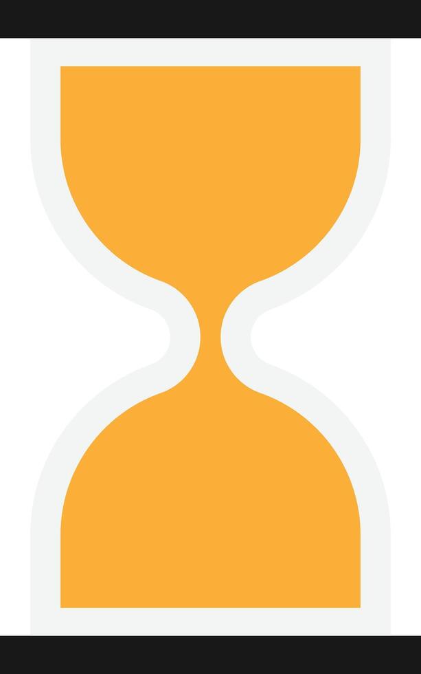 Hourglass Time Clock vector