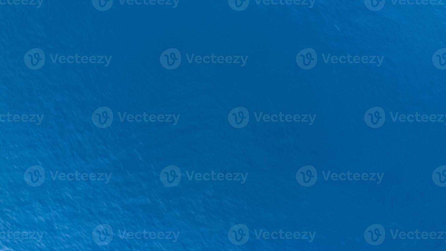 Aerial View of Blue Ocean Surface photo