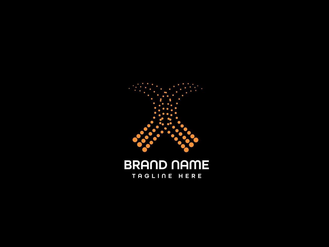 X business logo vector