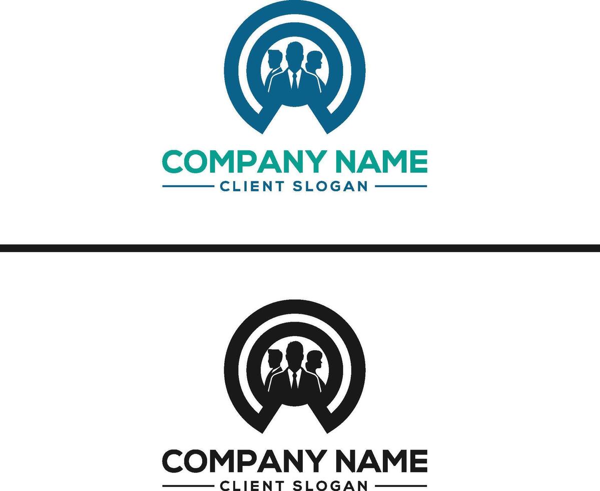 client and community logo vector