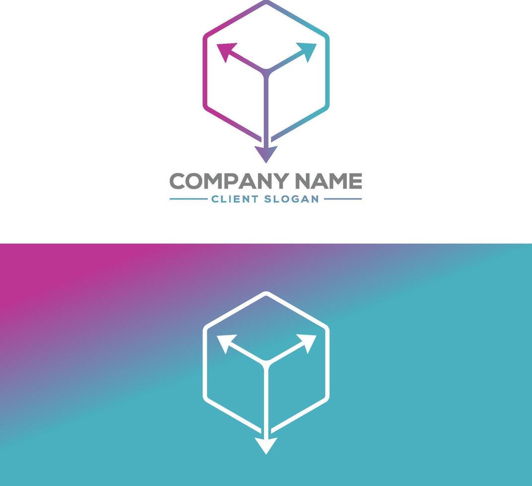 Marine and polygon logo vector