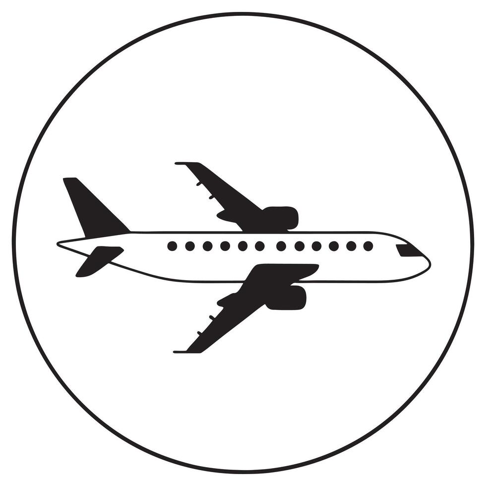 Beautiful Air Bus Illustration Art vector