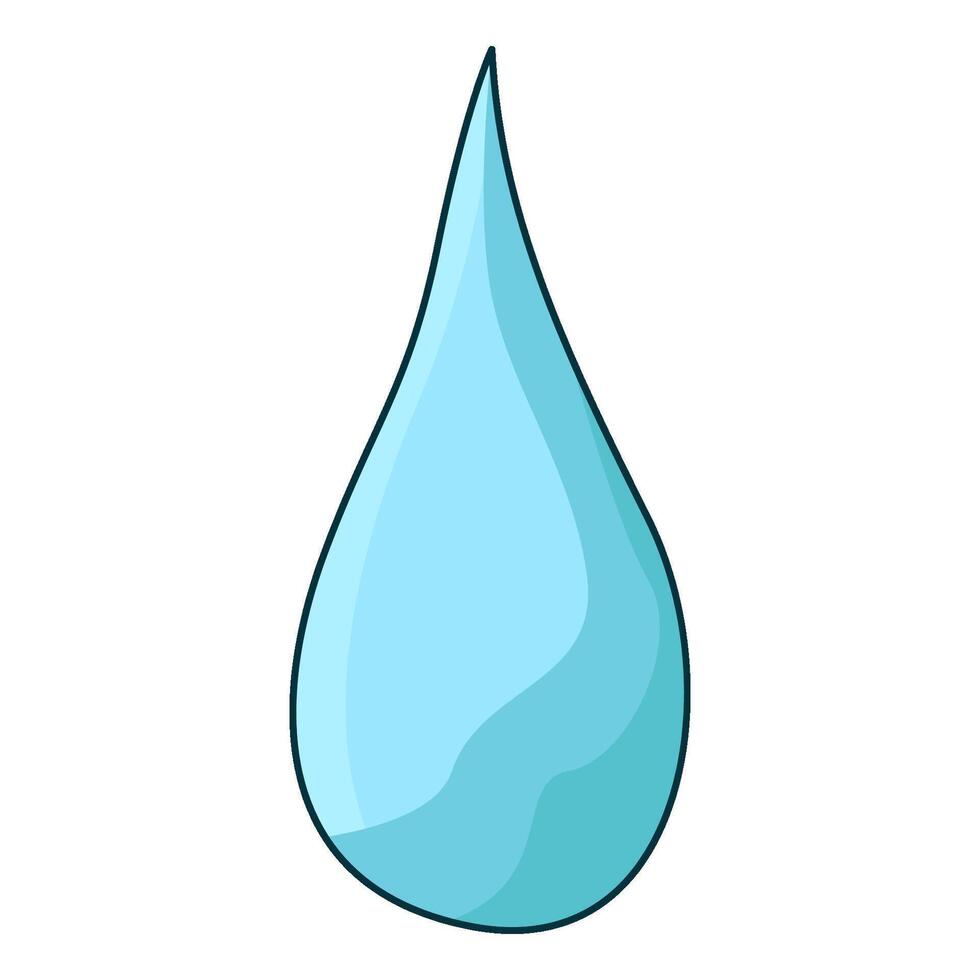 illustration of water drop vector
