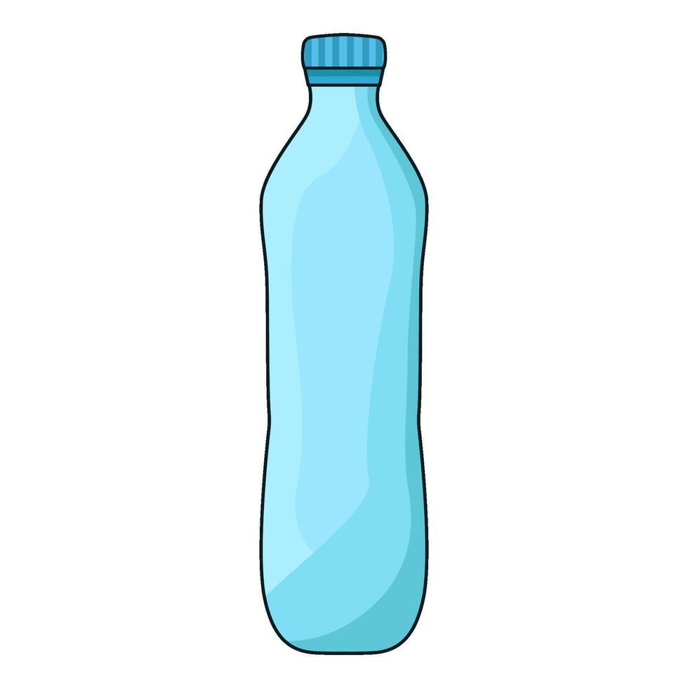 illustration of water bottle vector