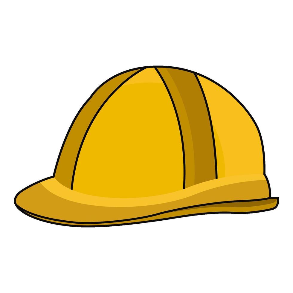 illustration of safety helmet vector