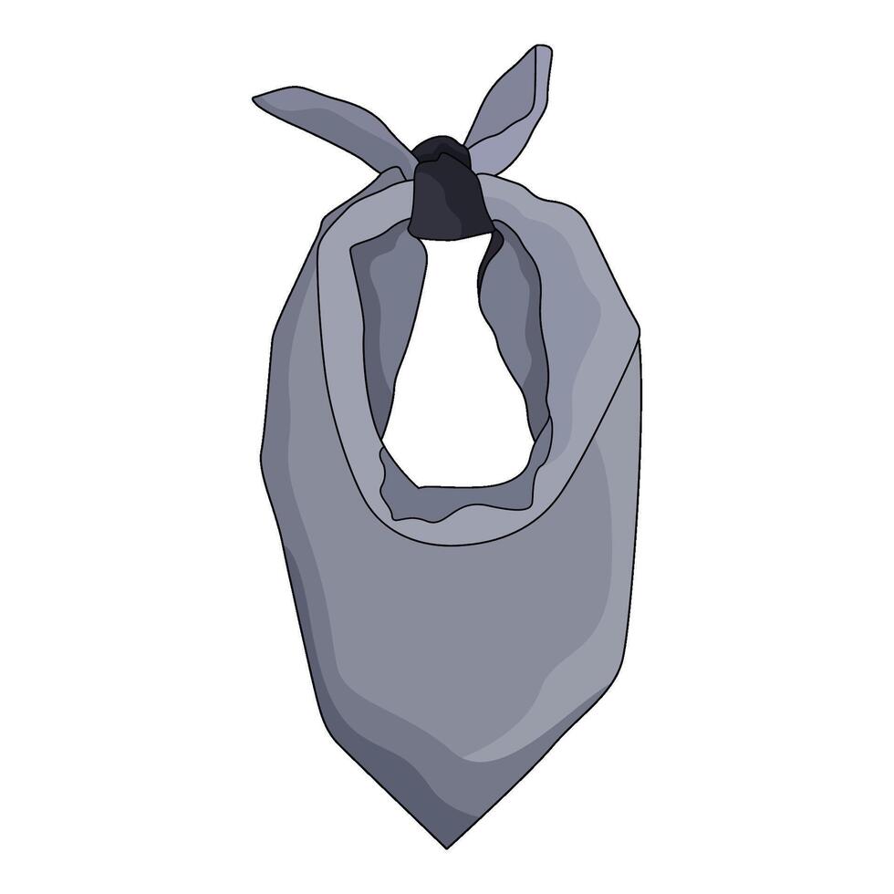 illustration of bandana vector