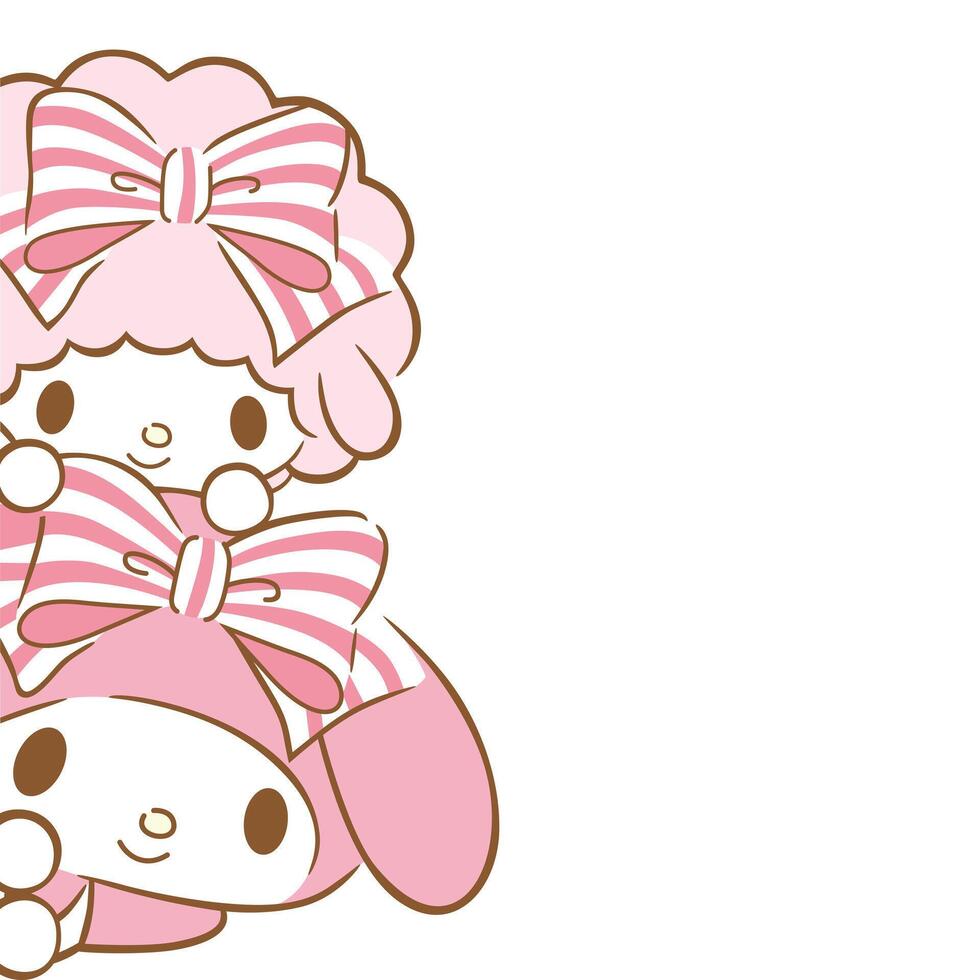 Melody with Friend vector