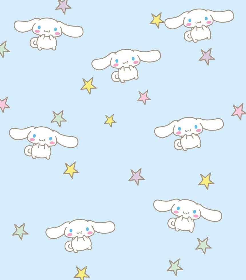 Cinnamon Roll Pattern vector